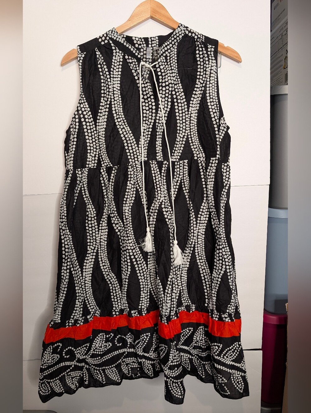 Kaktus 100% Cotton Semi Sheer Boho Festival Dress